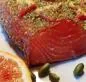 Preview: Salmon marinated with gin, blood orange and pistachios 300g