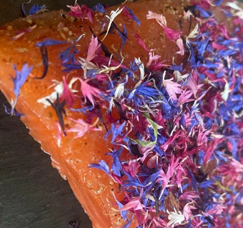 Graved Lachs mit Bio Alpenblüten aus Südtirol ca.300g