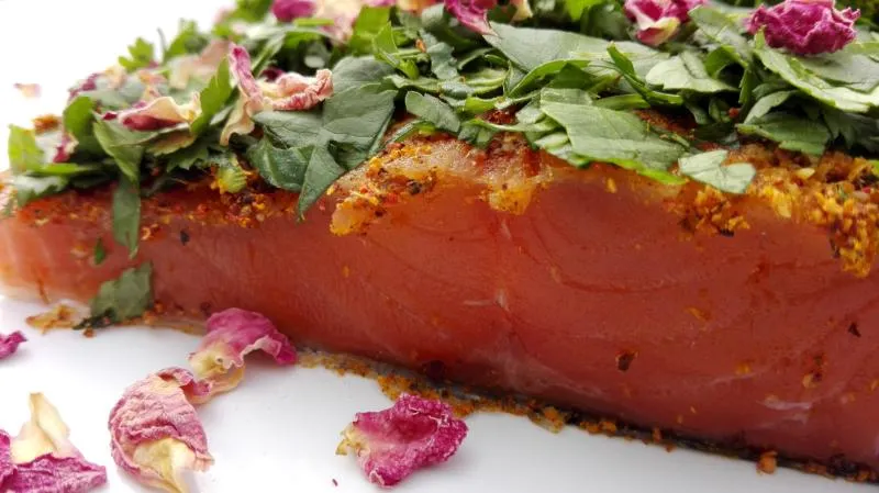 Salmon marinated "Indian Style" 300g