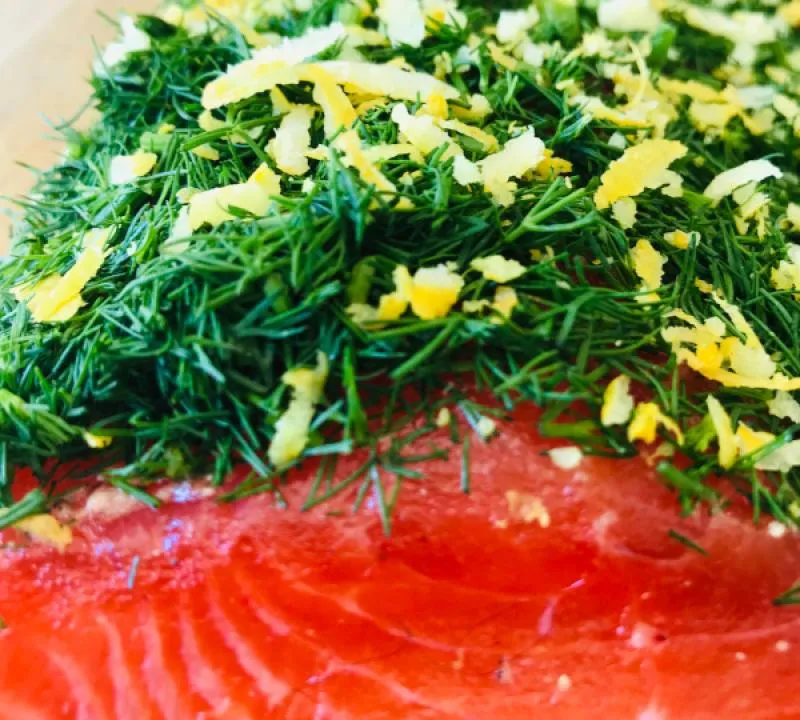 Gebeizte Fjordforelle mit Dill & Zitrone | Hamburger Fischwerker