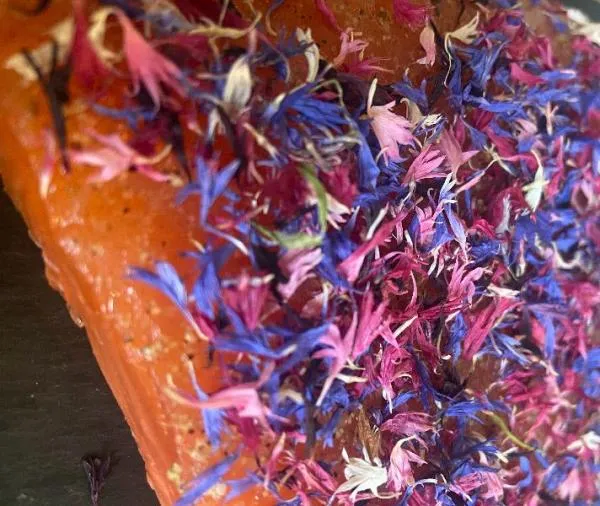 Graved Lachs mit Bio Alpenblüten aus Südtirol ca.300g