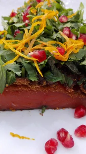 Graved Lachs Arabisch Style – Handgebeizt & Orientalisch | Hamburger Fischwerker