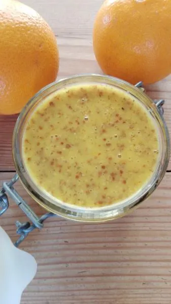Orange Dijon mustard sauce