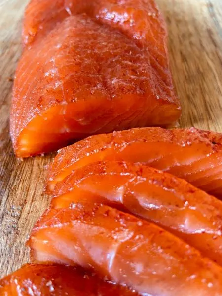 Graved Loin Rotsandelholz Natur – Norwegischer Premium Lachs